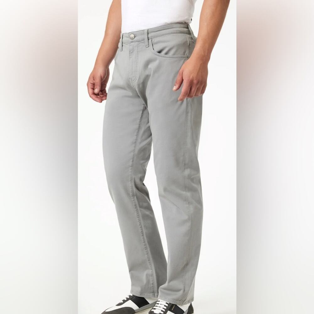NWT Mavi Matt Men’s Gray Casual Twill Relaxed Straight Pants 44x32 Big Tall